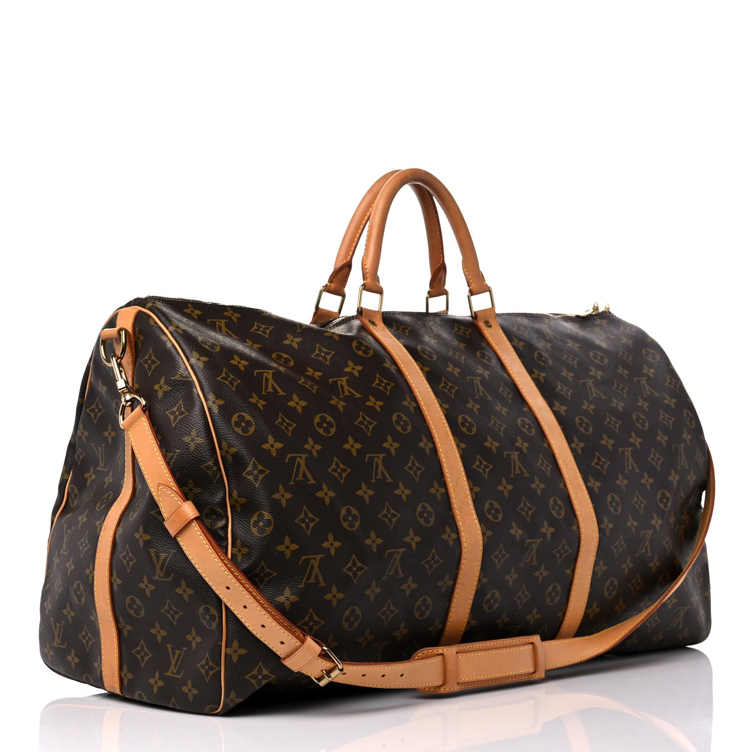 Louis Vuitton Monogram Keepall Bandouliere 60 3 of 29