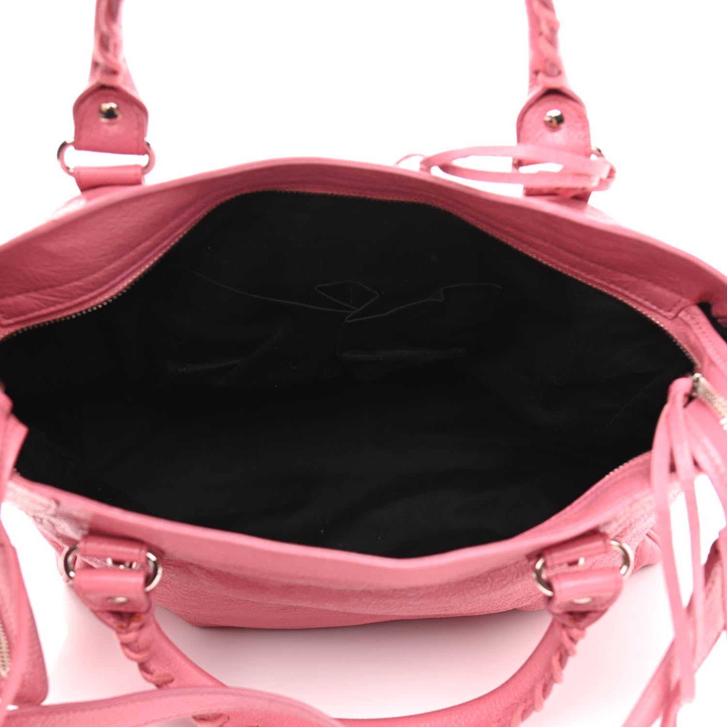 Balenciaga Agneau Classic Silver Hardware Velo Rose Hortensia 5 of 10