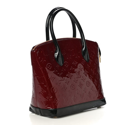 Louis Vuitton Vernis Lockit PM Griotte 3 of 9