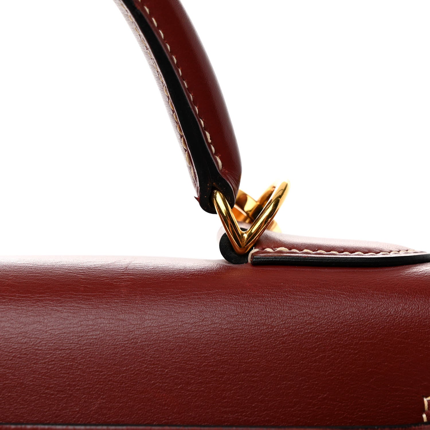 Hermes Chamonix Kelly Sellier 32 Rouge H 12 of 12
