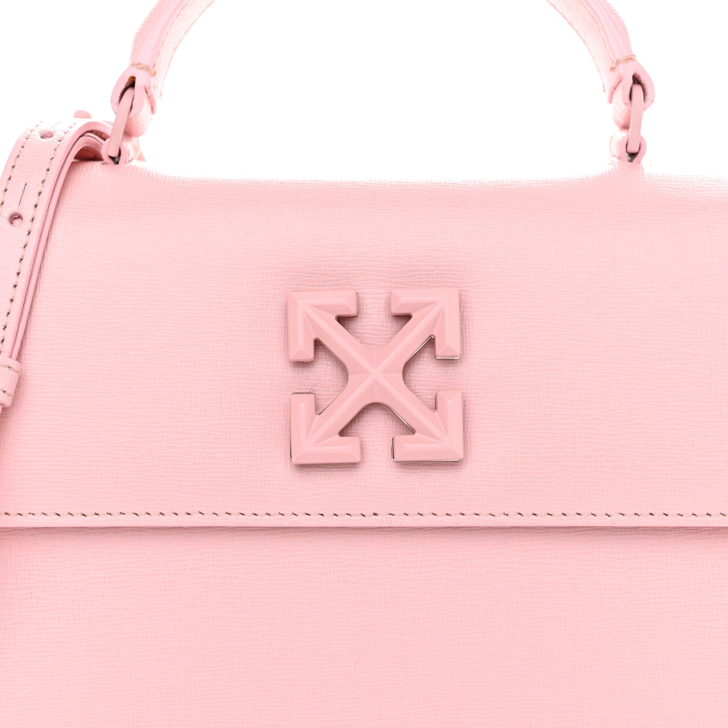 Saffiano Jitney 1.4 Top Handle Bag Pink