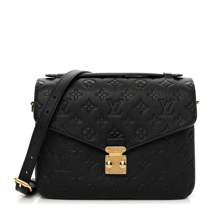 Louis Vuitton Empreinte Pochette Metis Black 1 of 9