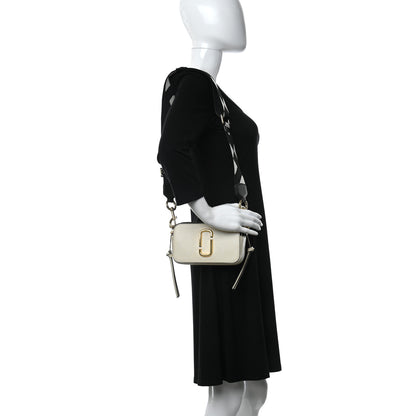 Marc Jacobs Saffiano Small Snapshot Camera Bag Cloud White Multicolor 2 of 10