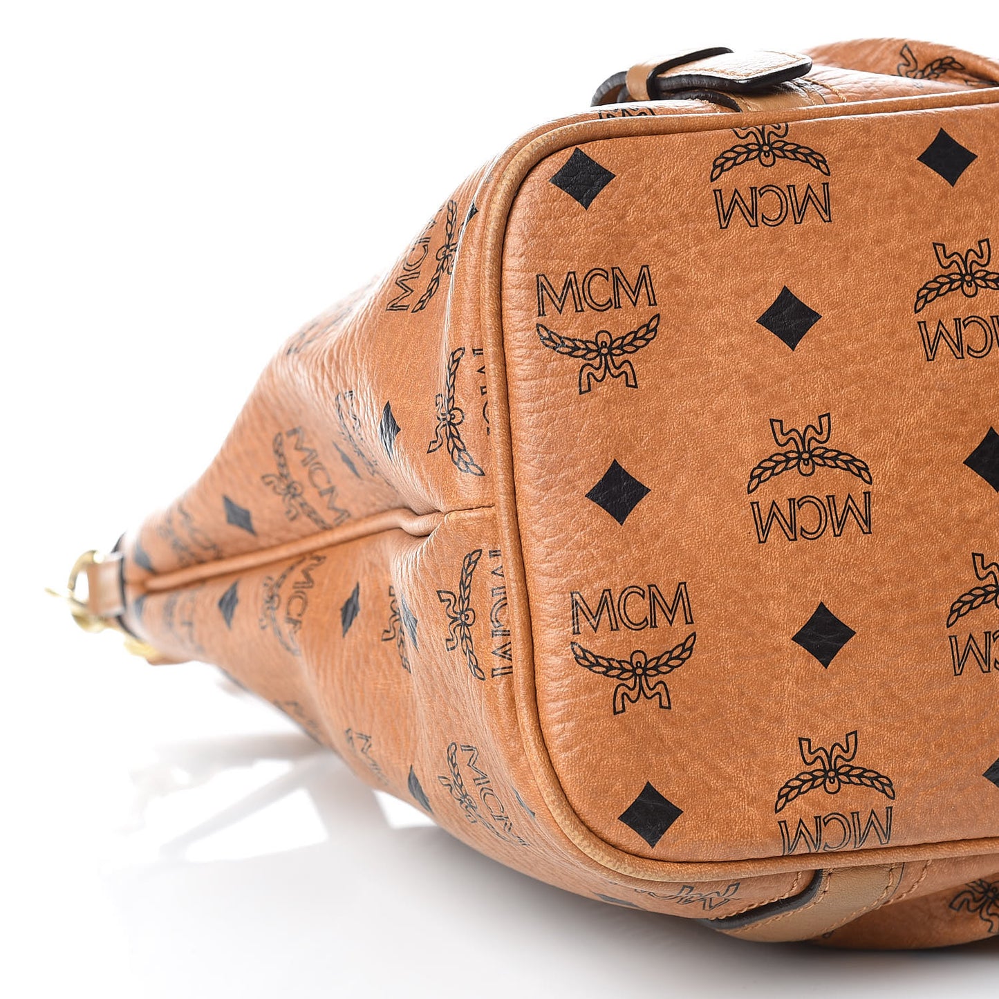 Visetos Medium Essentials Shopper Tote Cognac