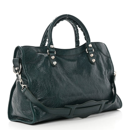 Balenciaga Agneau Giant 12 Silver Hardware City Vert Pinede 2 of 11