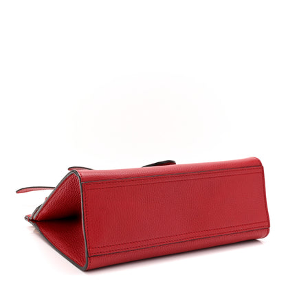 Gucci Cellarius Calfskin Mini GG Marmont Top Handle Bag Vulcanic Red 4 of 10