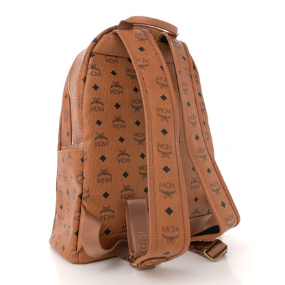 MCM Visetos Medium Stark Backpack Cognac 2 of 8