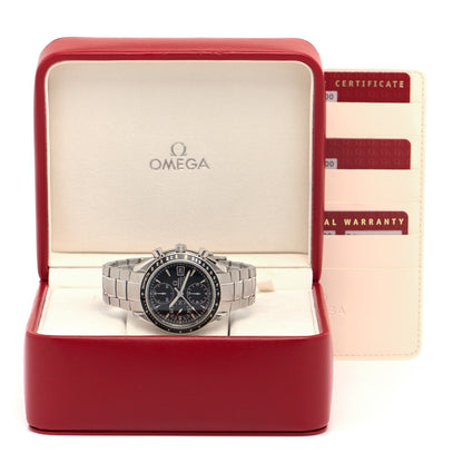 Omega Stainless Steel 40mm Speedmaster Date Automatic Watch Black 3210.50 5 of 5