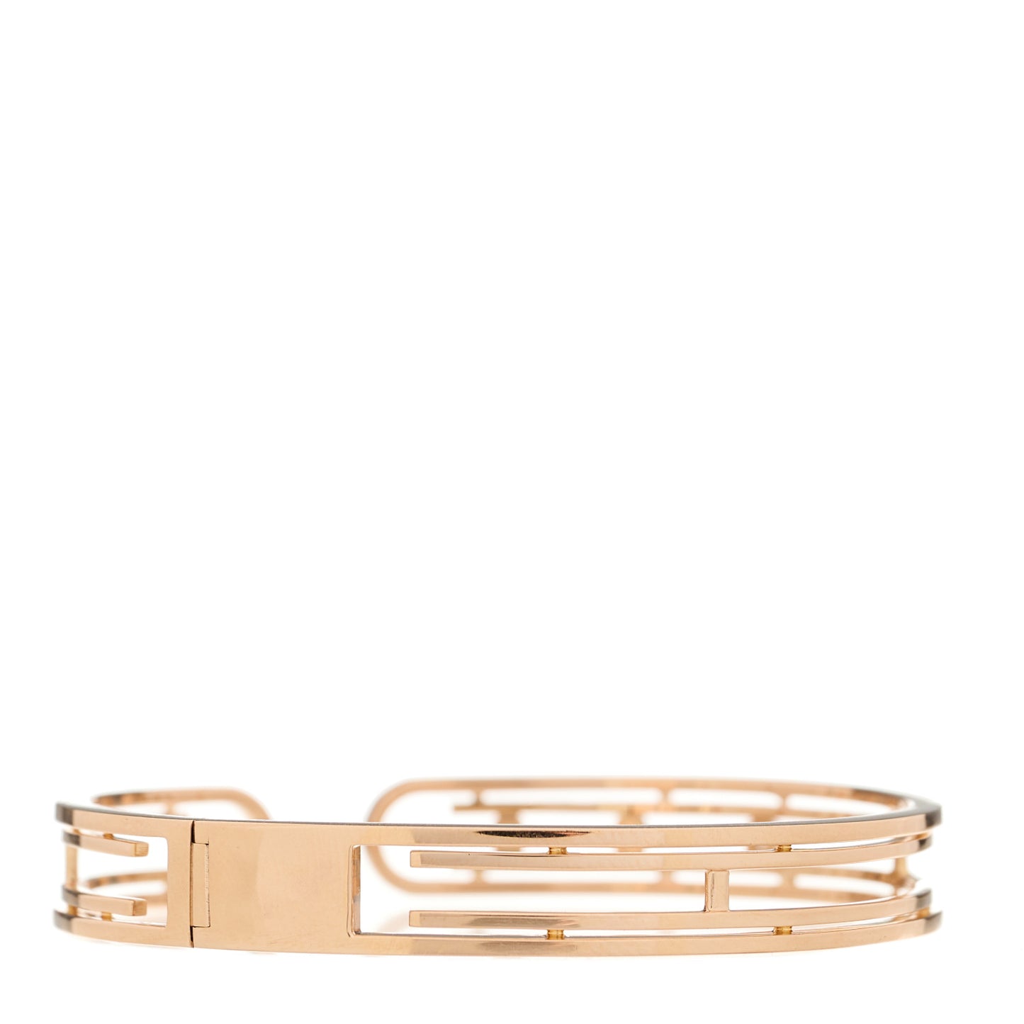 18K Rose Gold Diamond Move 10th Bangle Bracelet