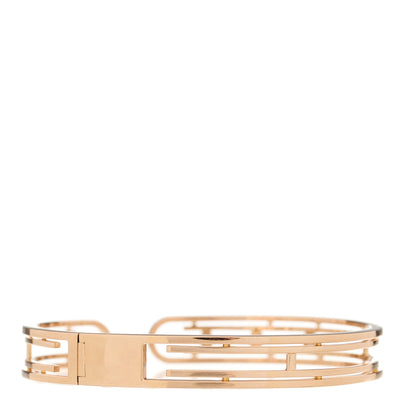 Messika 18K Rose Gold Diamond Move 10th Bangle Bracelet 2 of 4