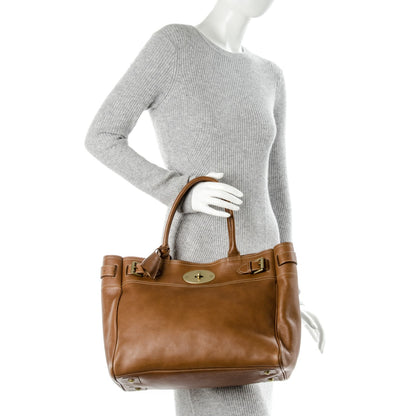 Mulberry Natural Leather Bayswater Tote Oak 2 of 7
