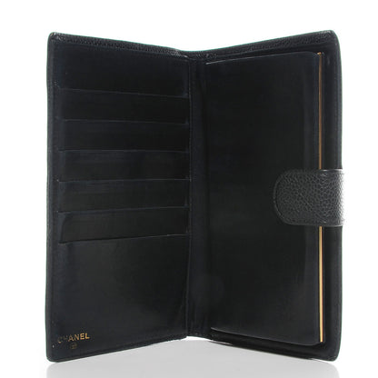 Chanel Caviar Timeless CC French Wallet Black 5 of 7