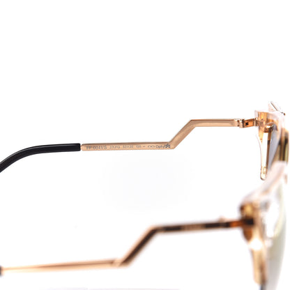 Fendi Metal Iridia Cat Eye Sunglasses FF 0041/S Gold 5 of 7