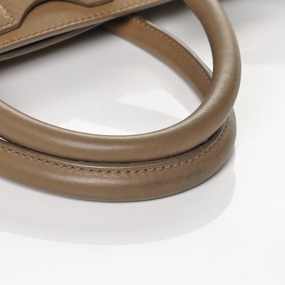 Celine Smooth Calfskin Mini Luggage Camel 7 of 9