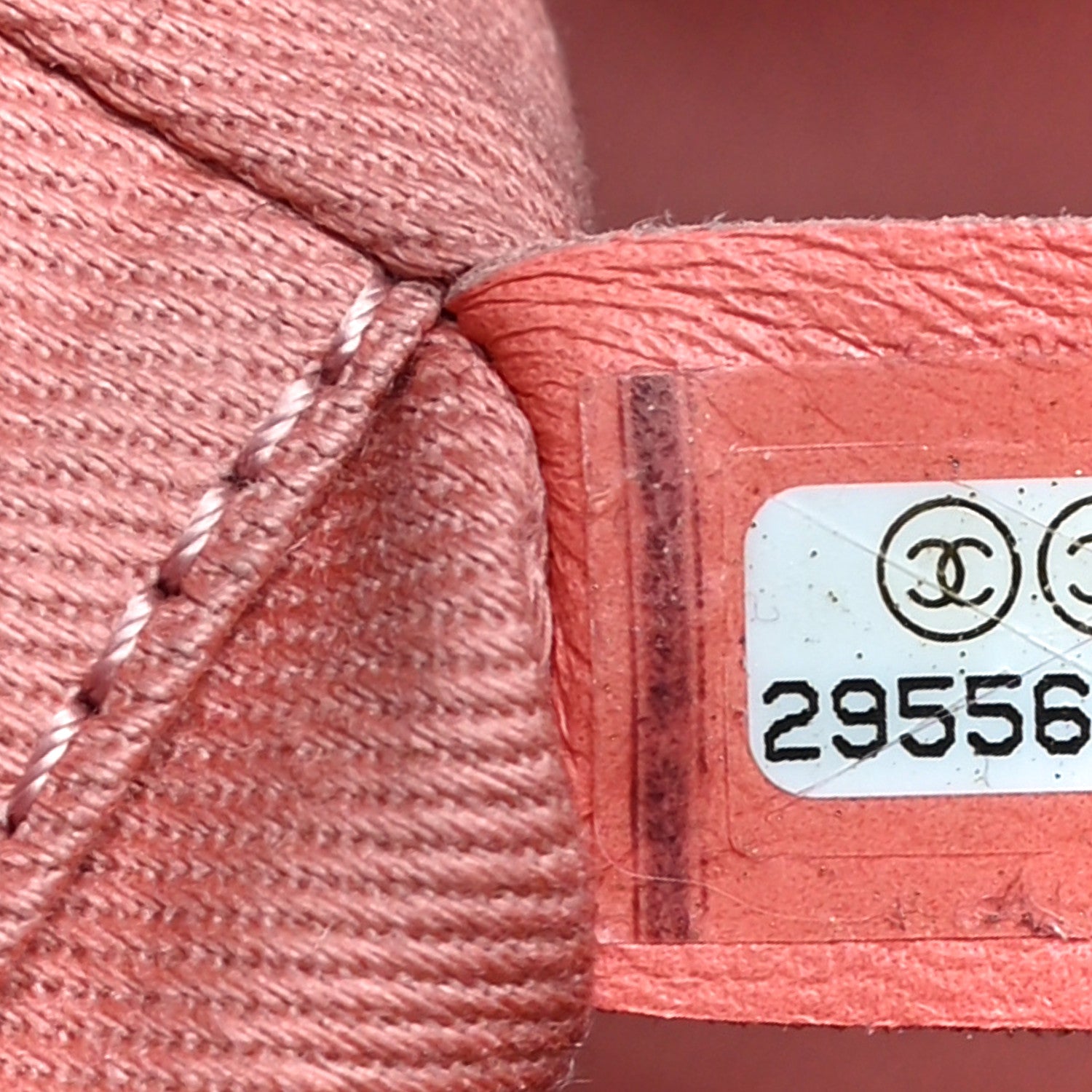 Chanel Mixed Fibers Calfskin Striped Mini Deauville Tote Pink 9 of 10