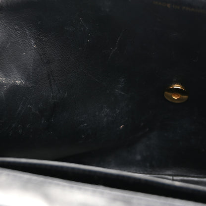 Chanel Lambskin Quilted Jumbo Single Flap Black 12 of 13