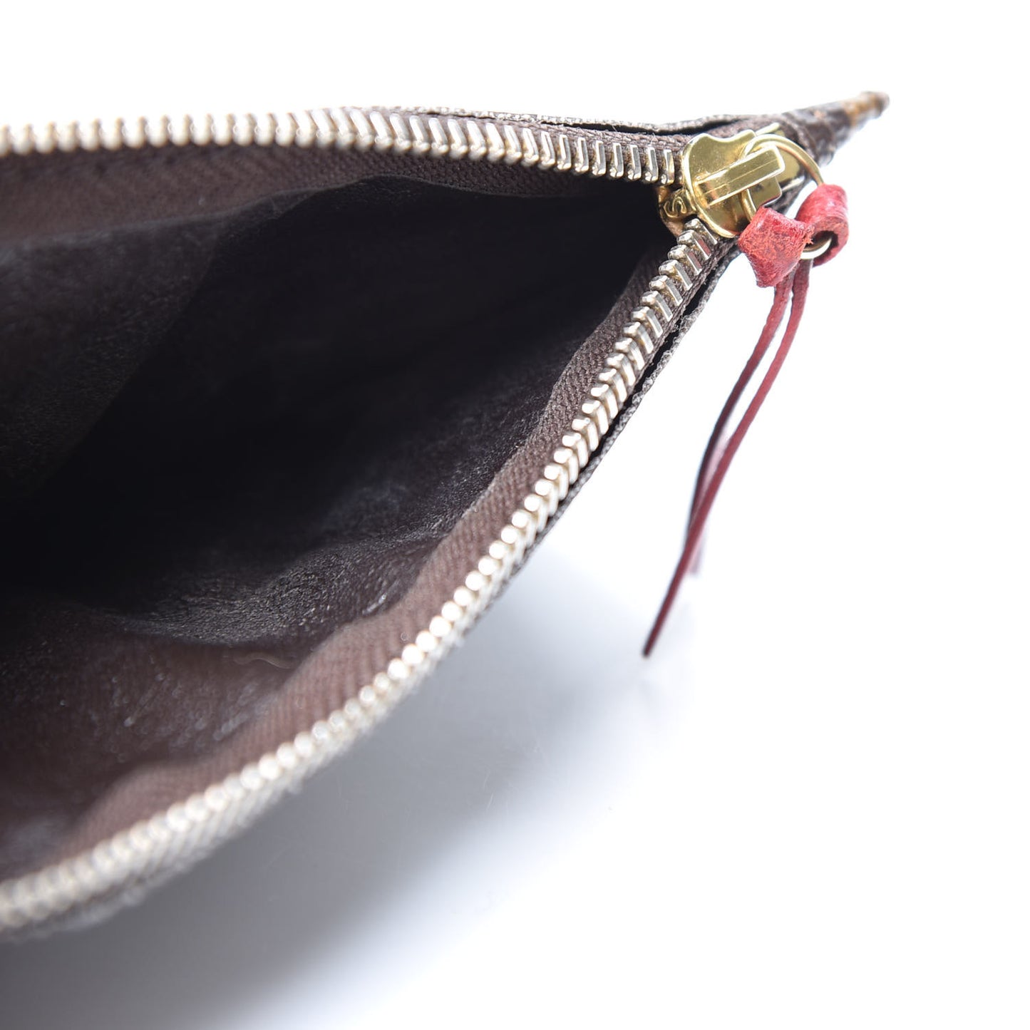 Monogram Josephine Wallet Zippered Insert Fuchsia