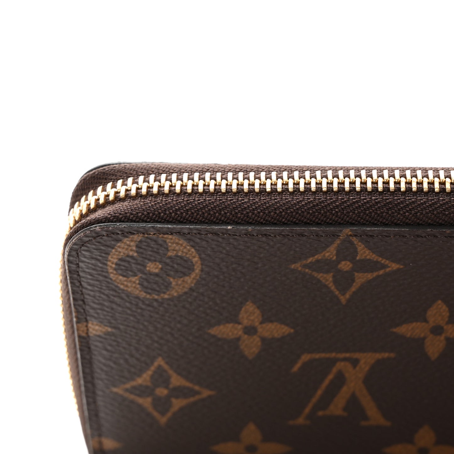 Monogram Clemence Wallet Rose Ballerine