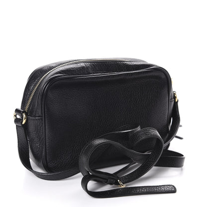 Gucci Pebbled Calfskin Small Soho Disco Bag Black 3 of 11