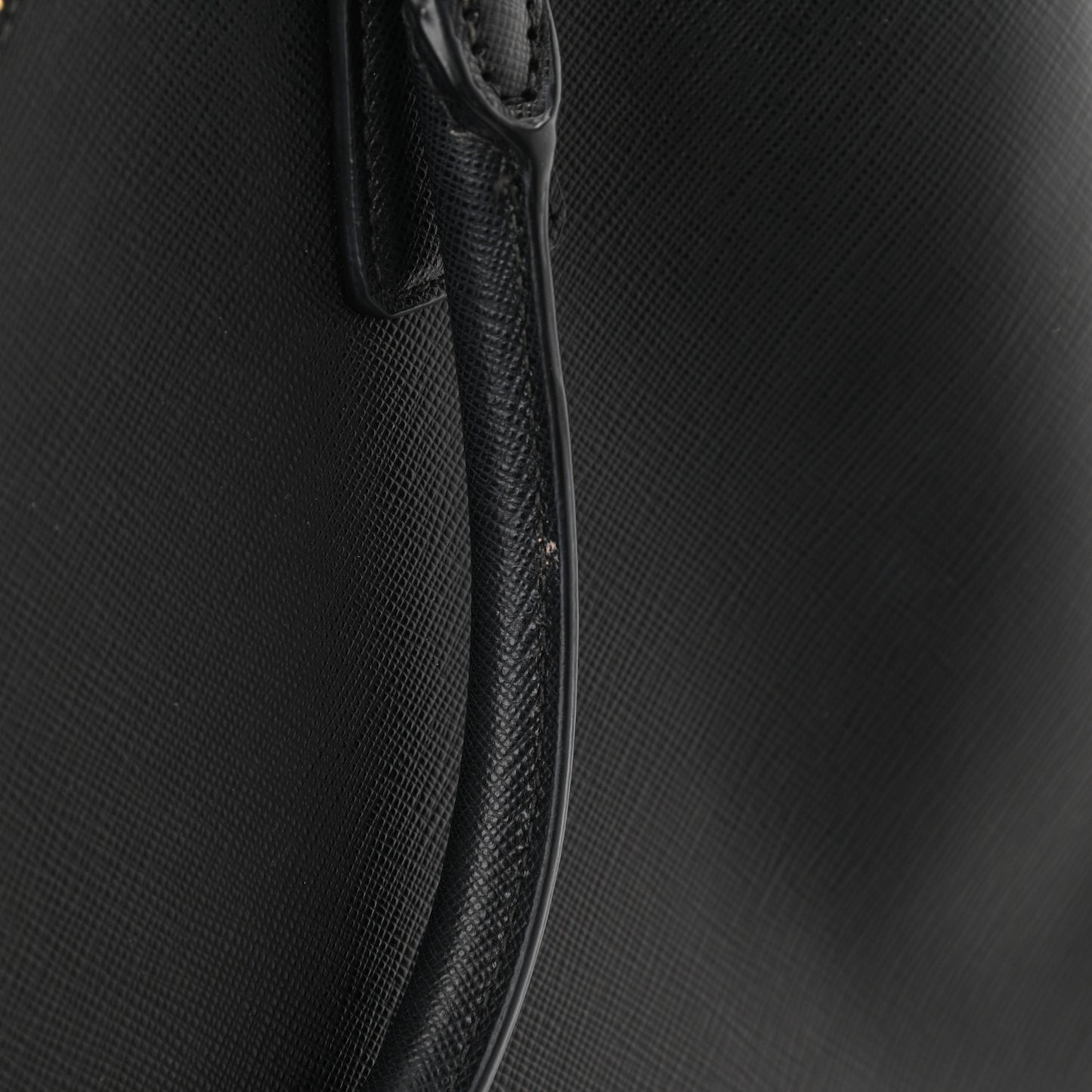 Saffiano Lux Large Tote Black