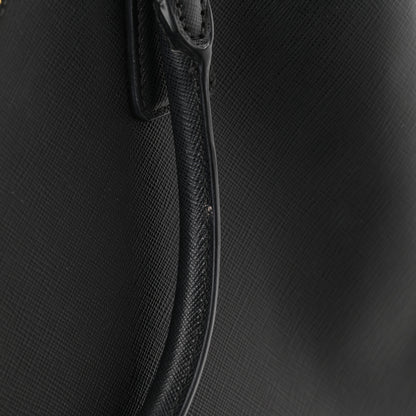 Prada Saffiano Lux Large Tote Black 10 of 11