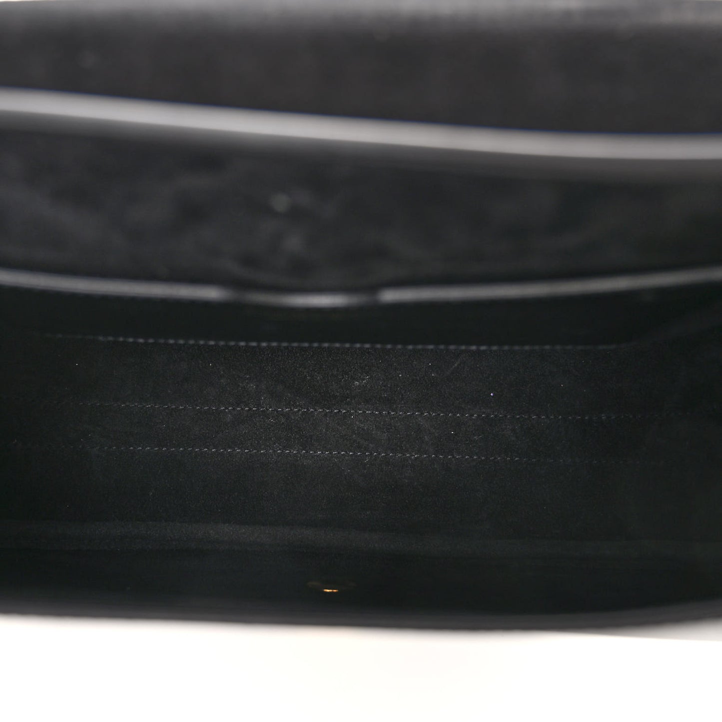 Box Calfskin Large Bobby Flap Black