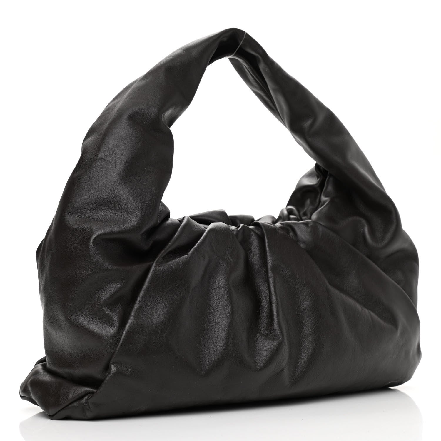 Bottega Veneta Smooth Butter Calfskin Small The Shoulder Pouch Fondente 3 of 10