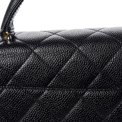Chanel Caviar Quilted Jumbo Kelly Flap Black 12 of 12