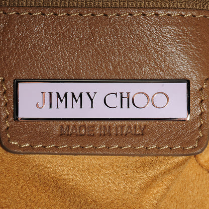 Jimmy Choo Nappa Leather Studded Large Saba Hobo Bag Mink 6 of 10