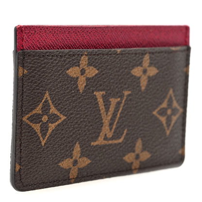Louis Vuitton Monogram Card Holder Fuchsia 3 of 7