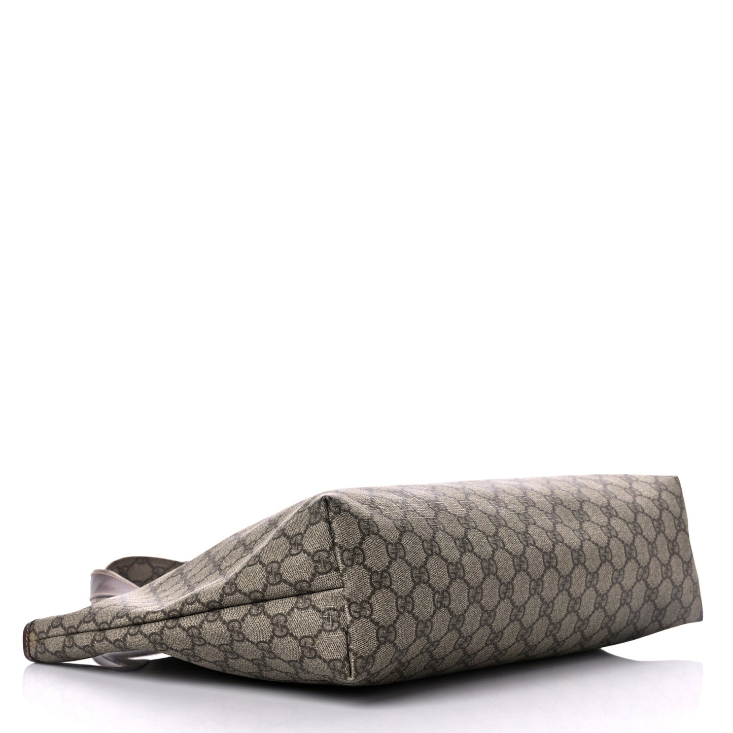 GG Plus Monogram Medium Signature Web Loop Tote Light Brown