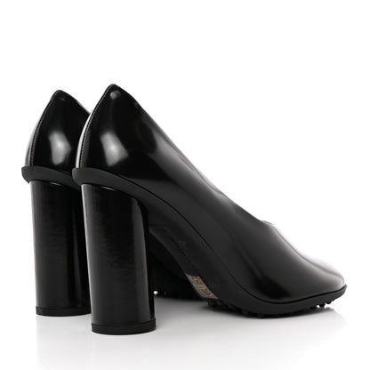 Bottega Veneta Latex Atomic Pumps 40 Black 4 of 10