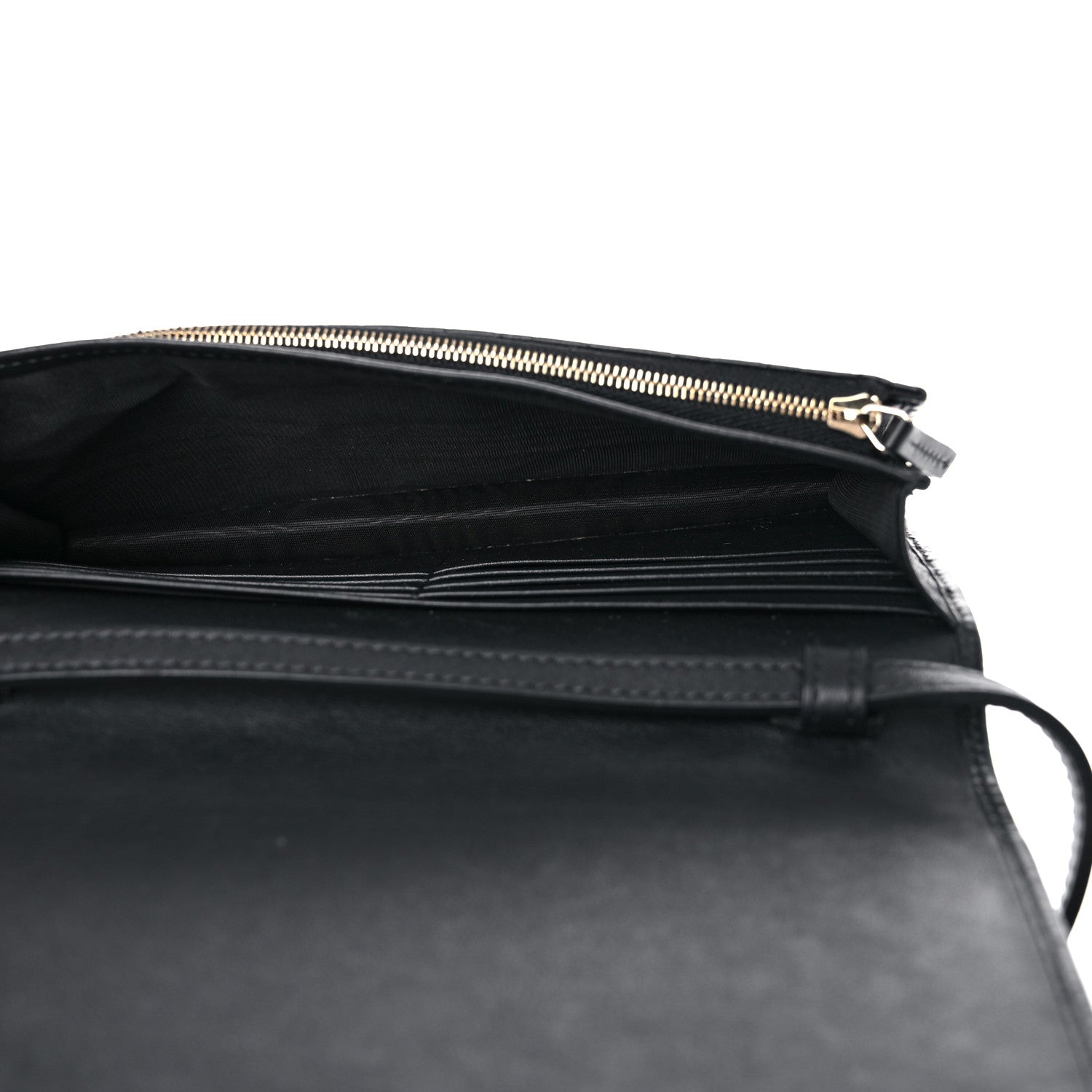 Gucci Microguccissima Crossbody Wallet Black 5 of 11
