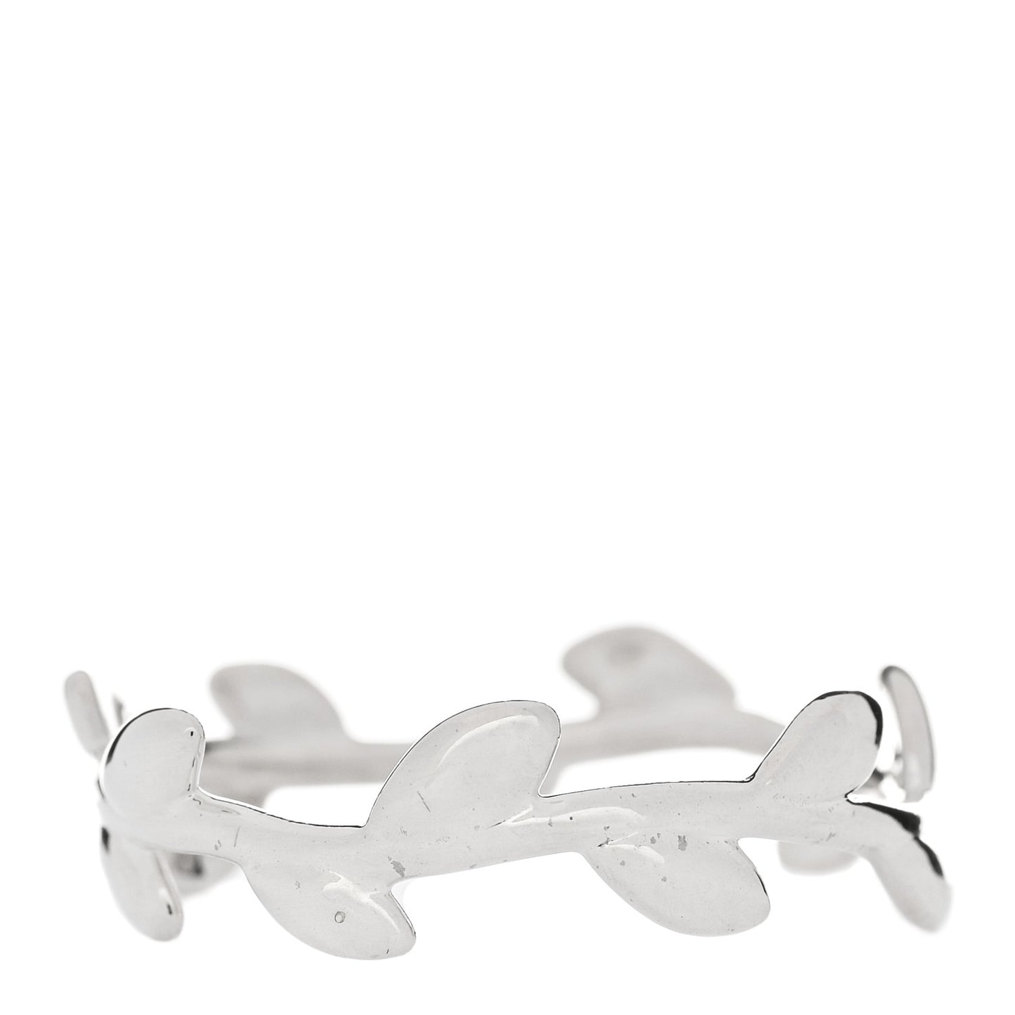 Sterling Silver Paloma Picasso Narrow Olive Leaf Band Ring 58 8.25