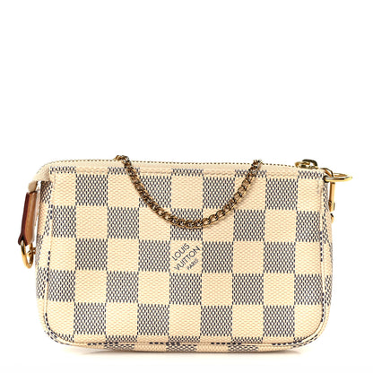 Louis Vuitton Damier Azur Mini Pochette Accessories 1 of 10