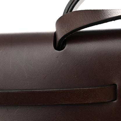 Hermes Toile Vache Hunter Herbag Zip 39 MM Black Ebene 15 of 15
