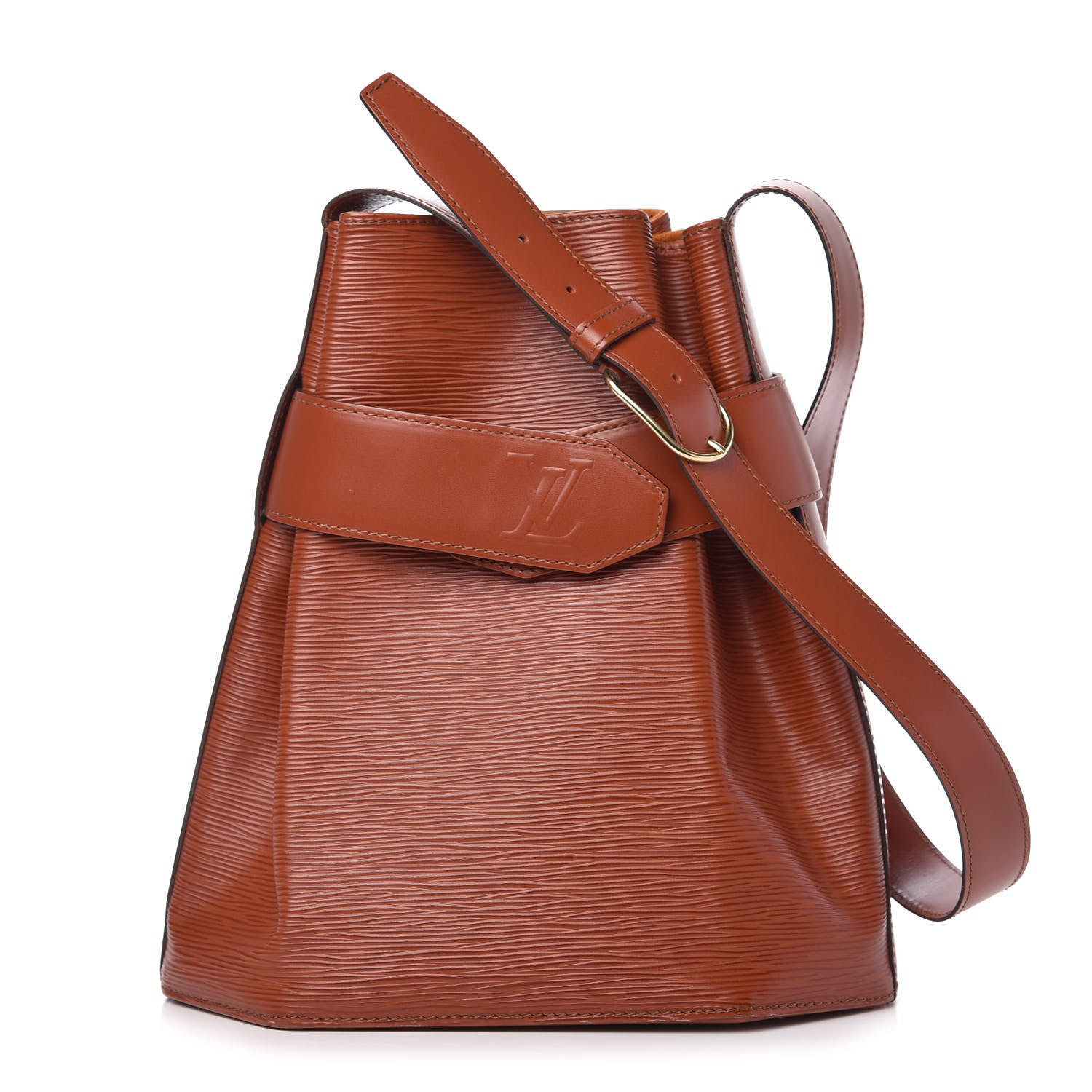 Louis Vuitton Epi Sac D'Epaule Kenyan Fawn 1 of 9