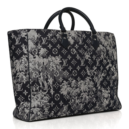 Louis Vuitton Monogram Tapestry Grand Sac Bleu 2 of 13