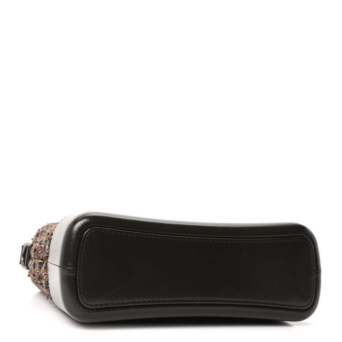 Tweed Calfskin Medium Gabrielle Hobo Brown