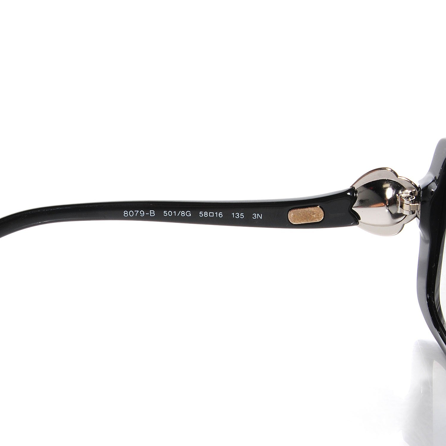 Bulgari BVLGARI Swarovski Gem 8079-B Sunglasses Black 5 of 5