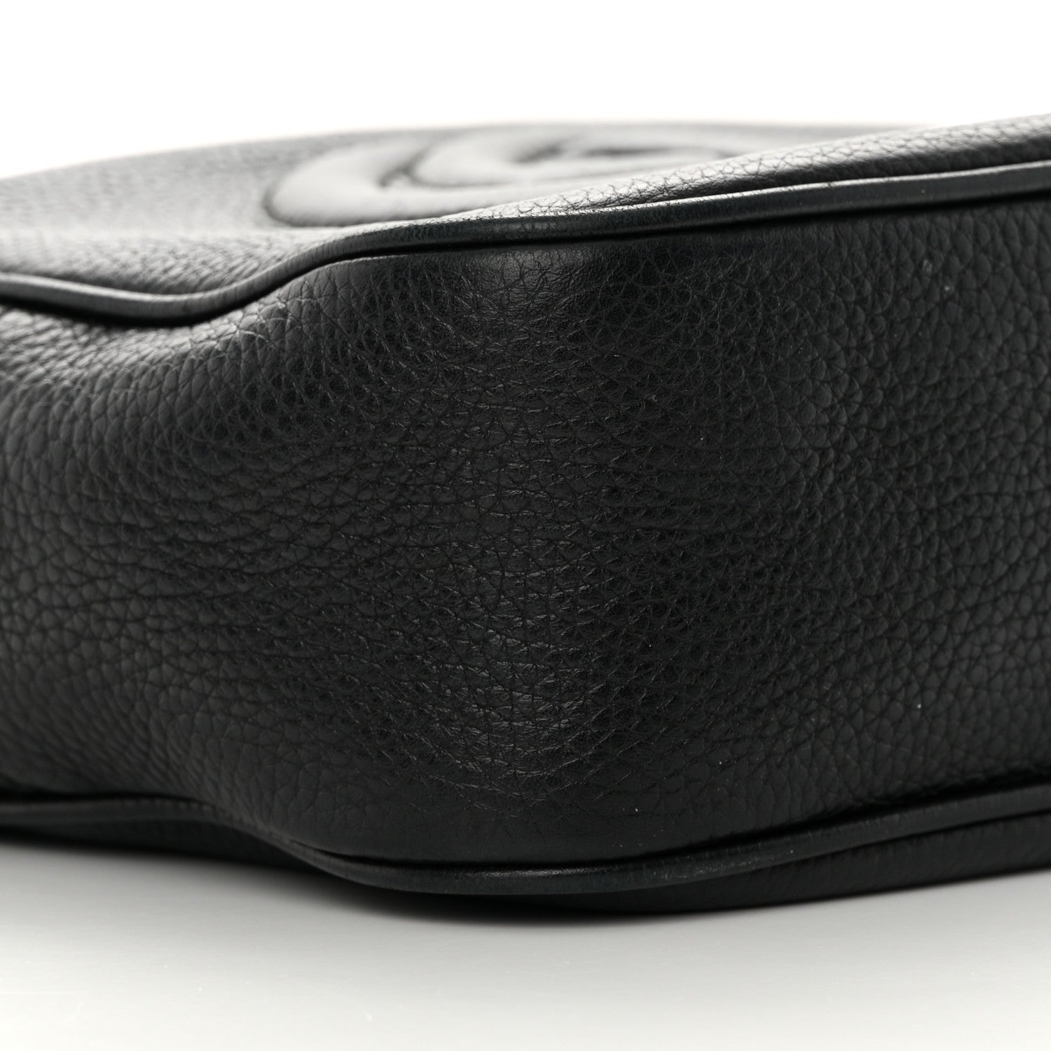 Gucci Pebbled Calfskin Small Soho Disco Bag Black 9 of 18