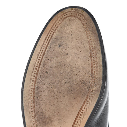 Gucci Lambskin Womens Brixton Horsebit Loafers 38.5 Black 11 of 12