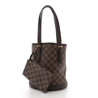 Louis Vuitton Damier Ebene Marais Bucket 23 3 of 14