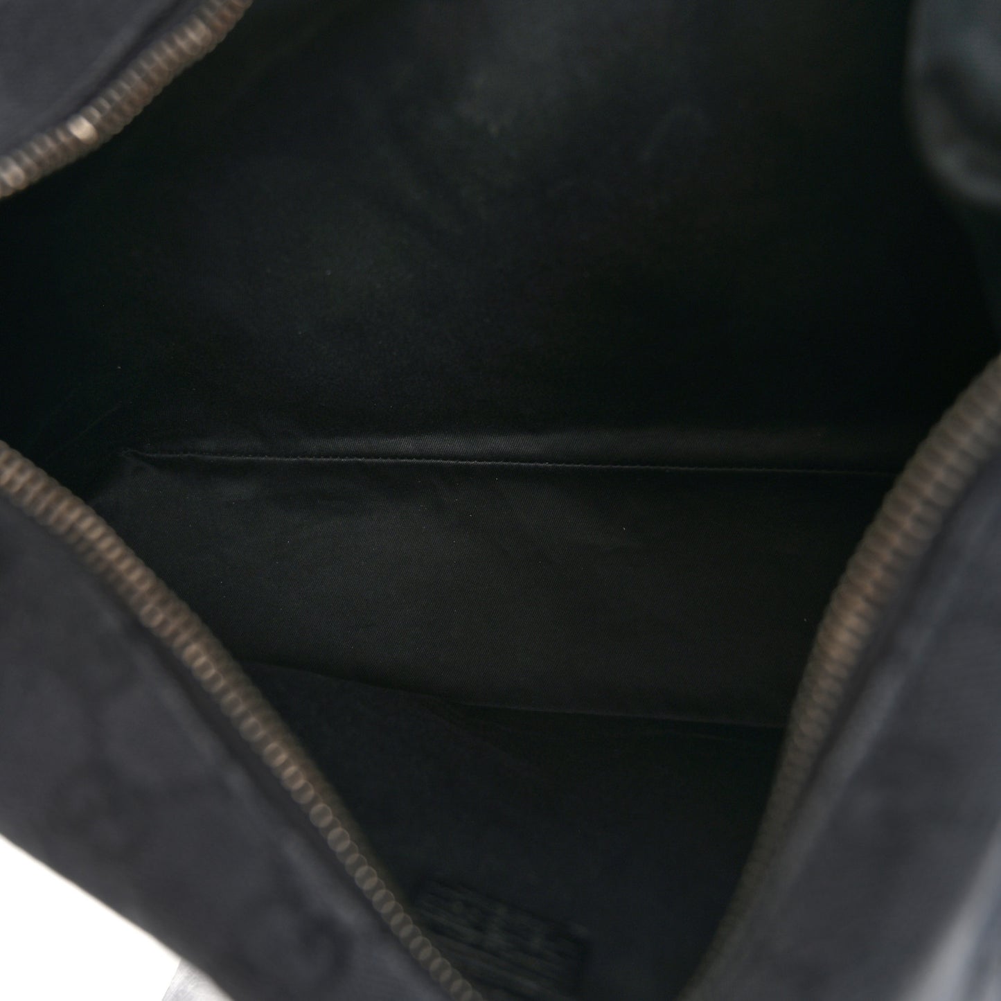 Monogram Medium Horsebit Chain Hobo Black