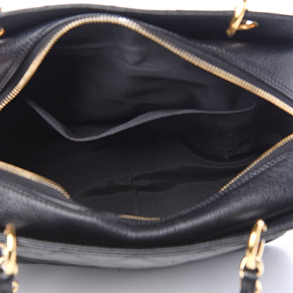 Chanel Caviar Quilted Petit Timeless Tote PTT Black 4 of 9