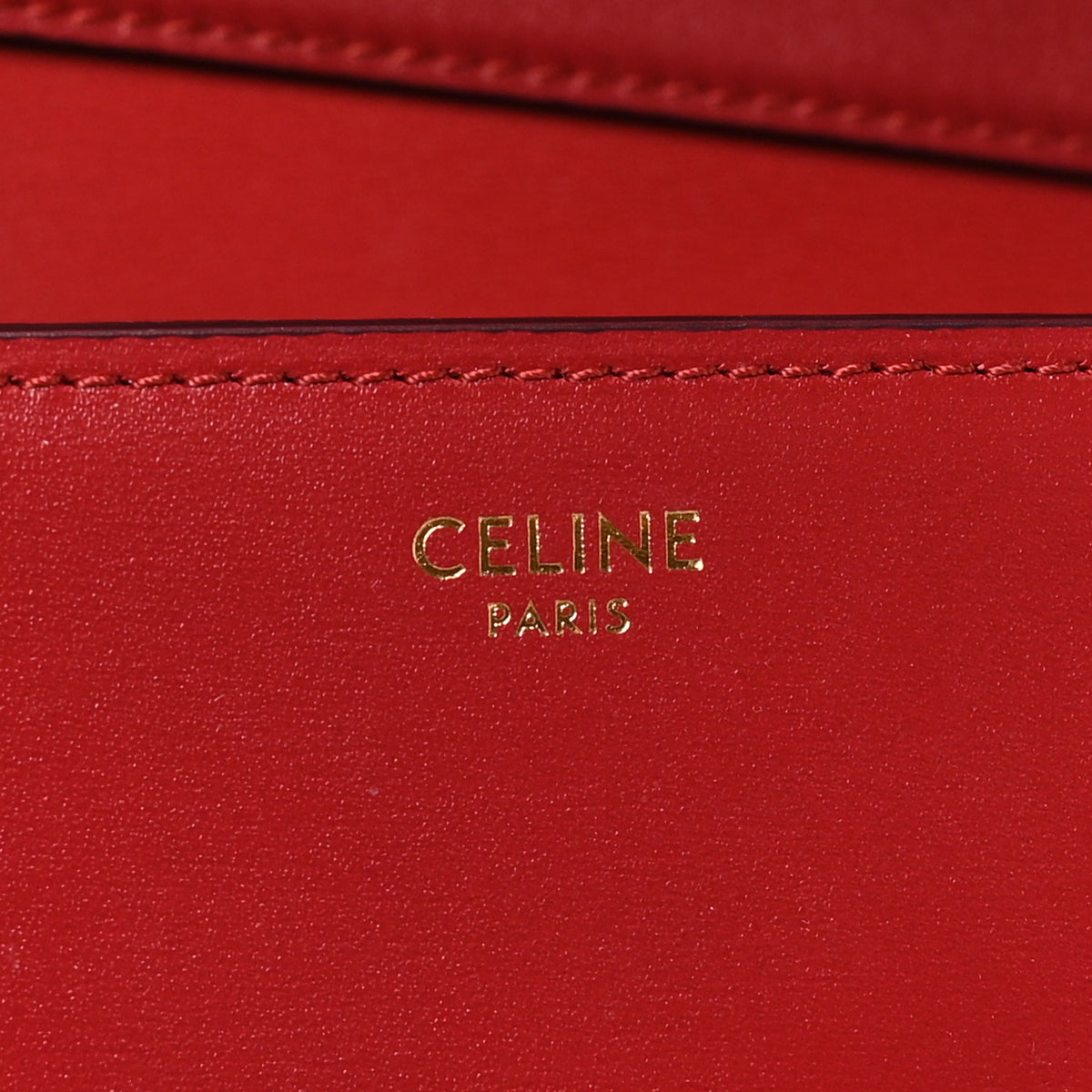 Box Calfskin Teen Classic Box Flap Bag Red
