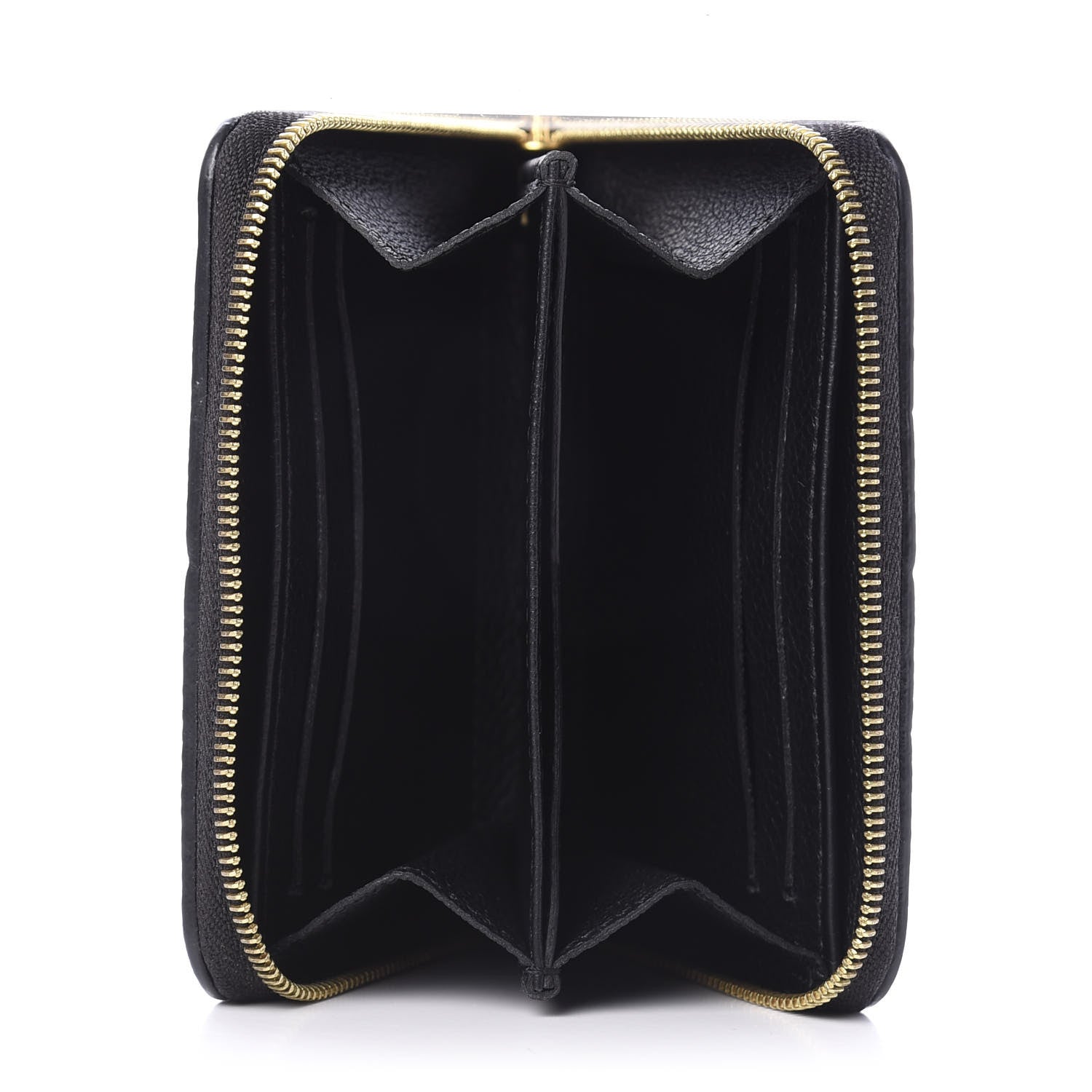 Louis Vuitton Empreinte Zippy Coin Purse Black 5 of 9