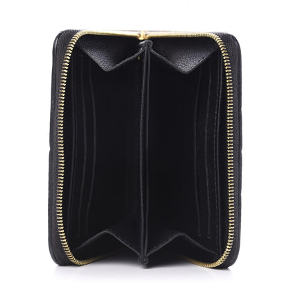 Louis Vuitton Empreinte Zippy Coin Purse Black 5 of 9