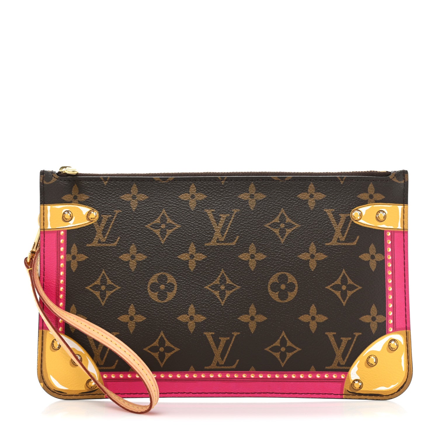 Louis Vuitton Monogram Summer Trunks MM GM Pochette 1 of 13