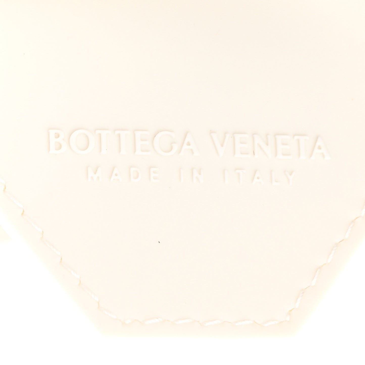 Paper Calfskin Intrecciato Cassette Belt Bag White